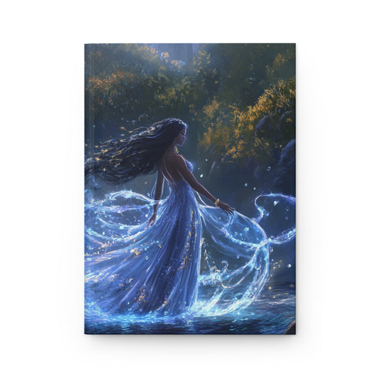 Water Goddess - Standard Hardcover Journal   Water Goddess - Standard Hardcover Journal Wishstoria