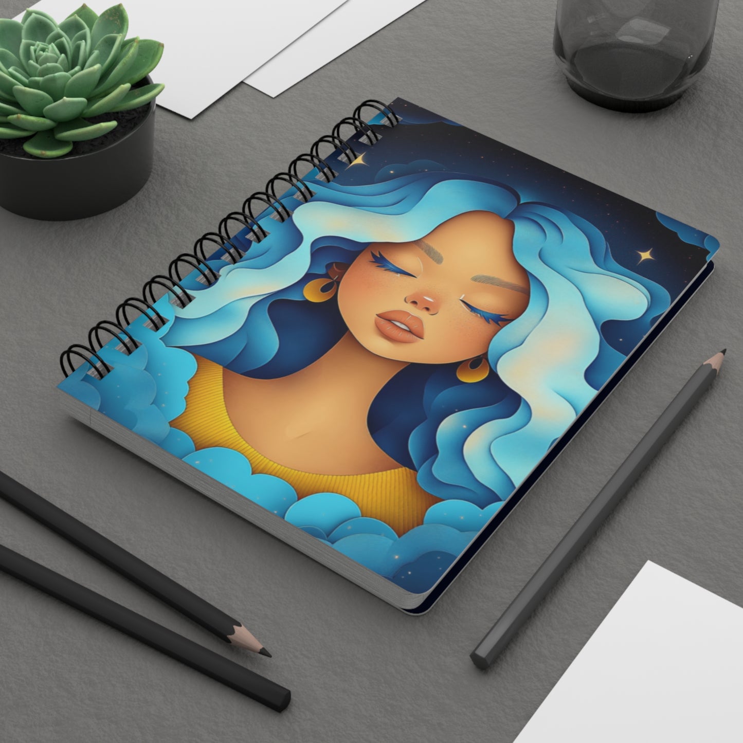 Spiral Bound Journal   Spiral Bound Journal Wishstoria