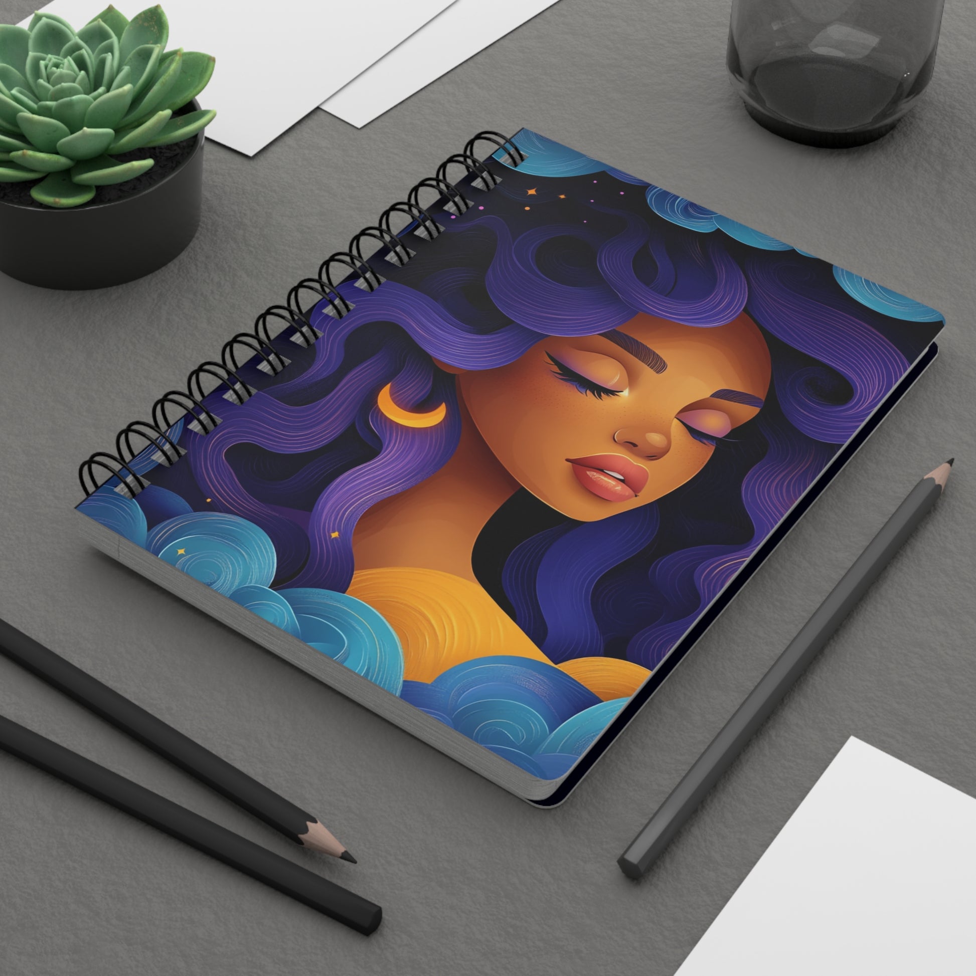 Spiral Bound Journal   Spiral Bound Journal Wishstoria