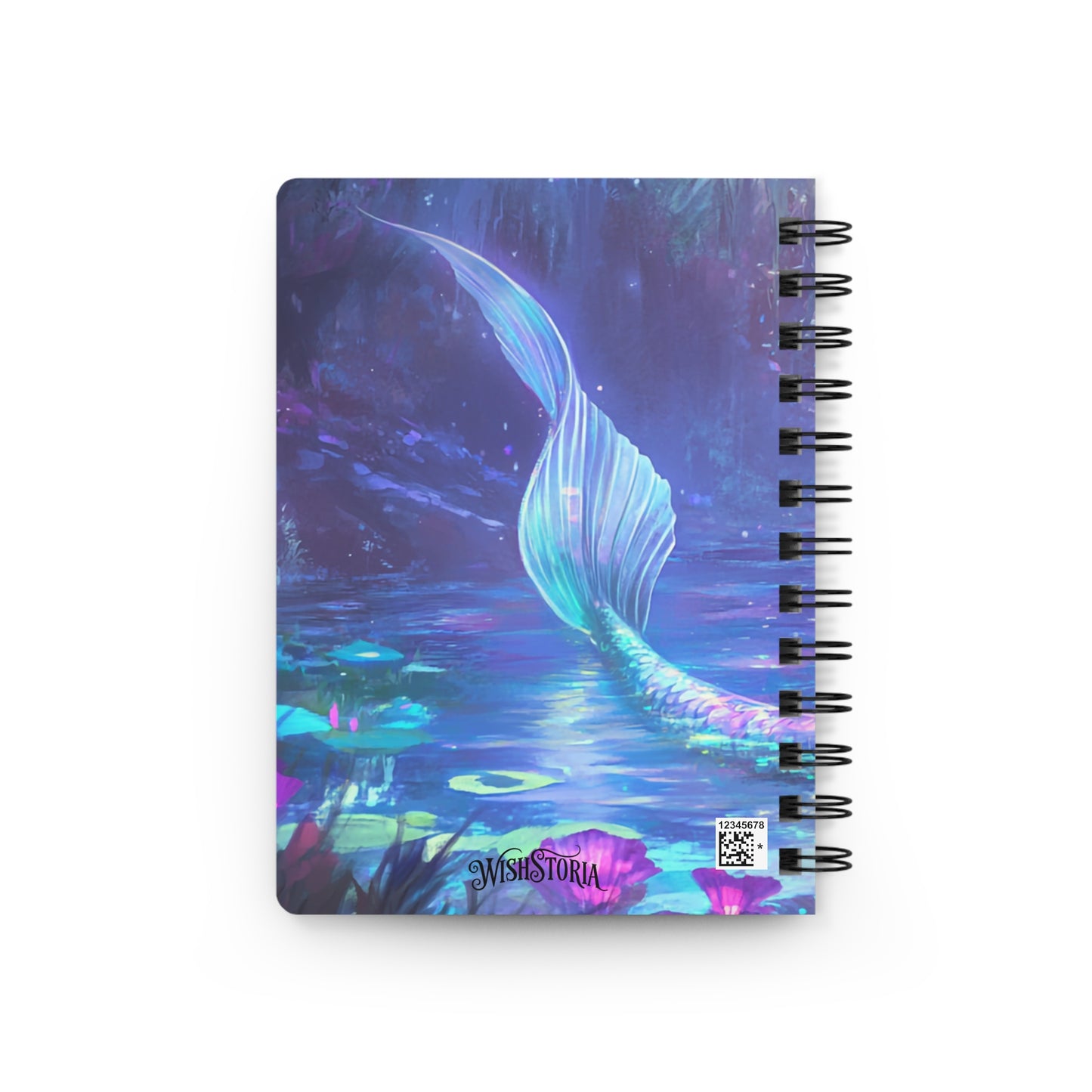 Spiral Bound Journal - Enchanted Mermaid   Spiral Bound Journal - Enchanted Mermaid Wishstoria