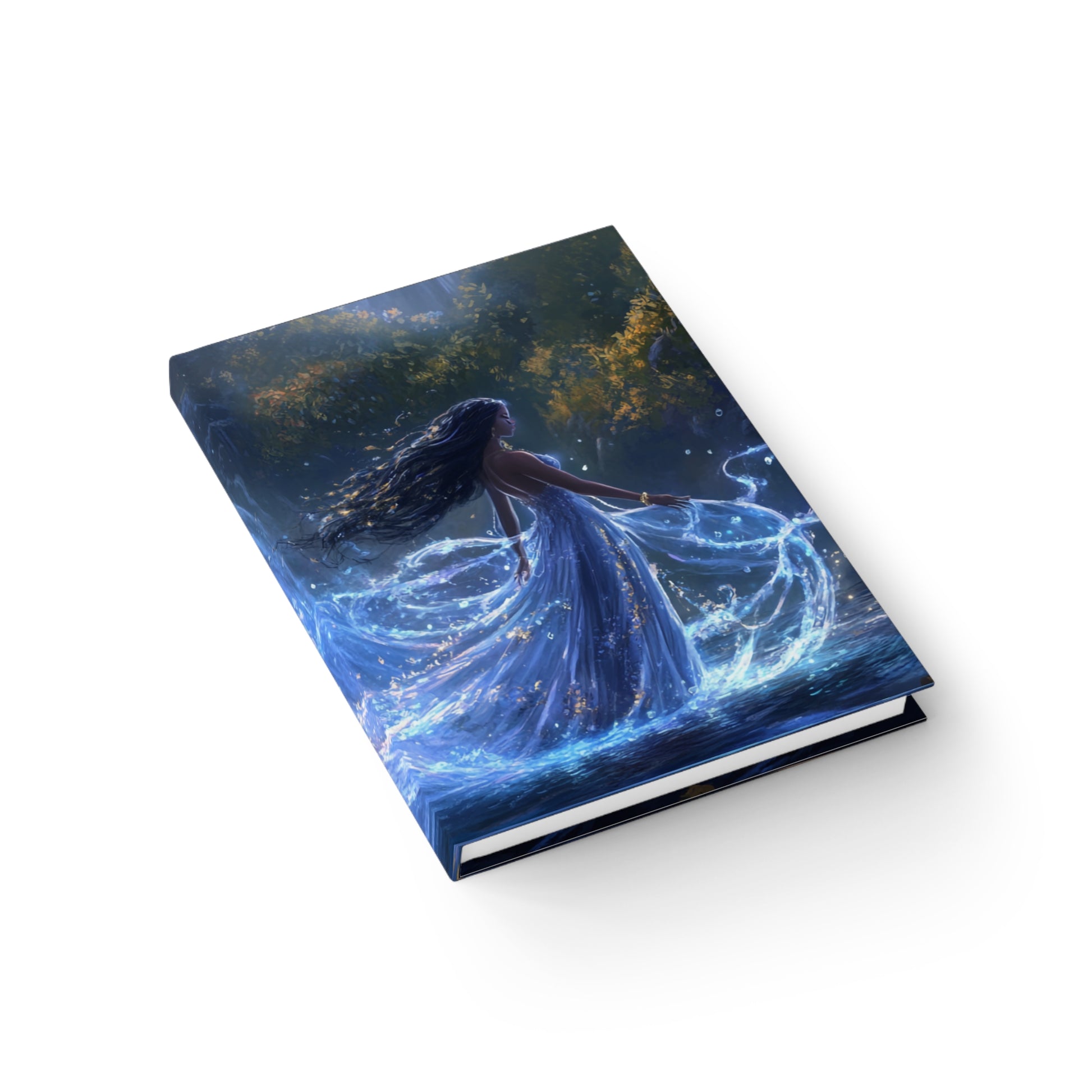 Water Goddess - Mini Hardcover Journal   Water Goddess - Mini Hardcover Journal Wishstoria