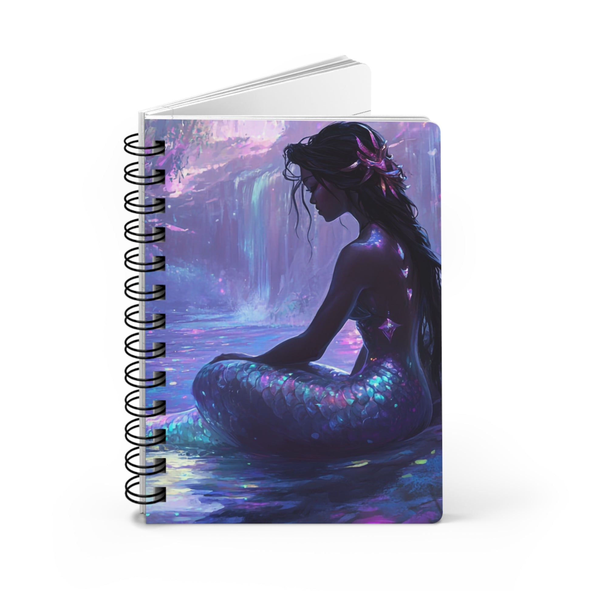 Spiral Bound Journal - Enchanted Mermaid   Spiral Bound Journal - Enchanted Mermaid Wishstoria