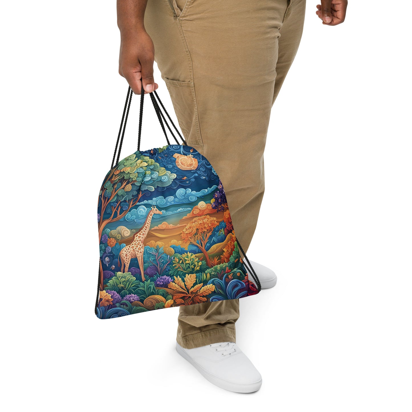 Drawstring bag   Drawstring bag Wishstoria