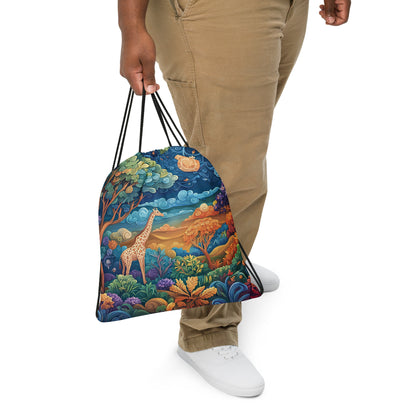 Drawstring bag   Drawstring bag Wishstoria
