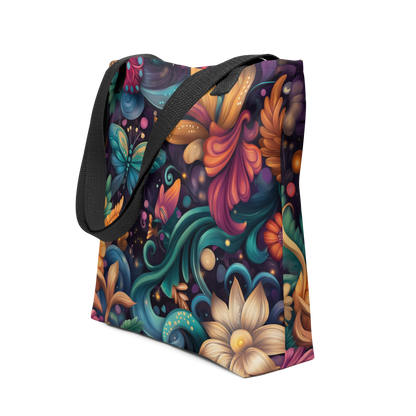 Enchanted Flora - Tote Bag   Enchanted Flora - Tote Bag Wishstoria