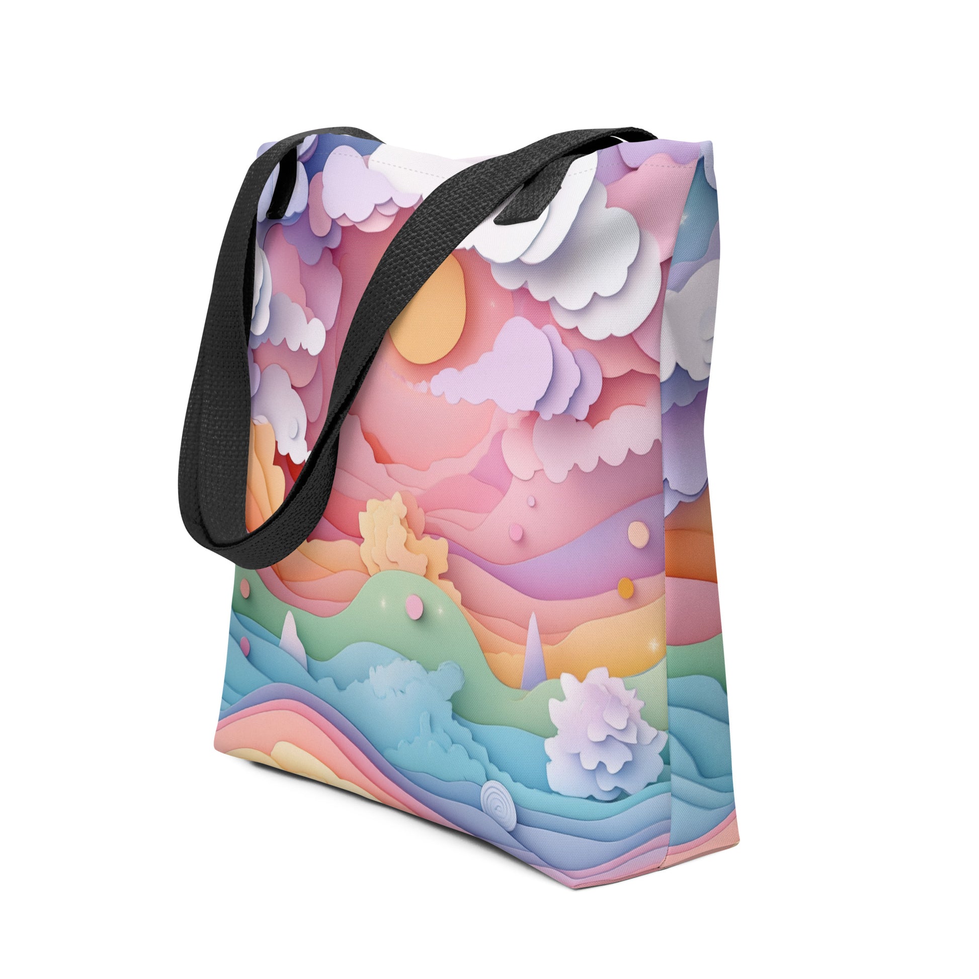 Paper Sunrise - Tote Bag   Paper Sunrise - Tote Bag Wishstoria