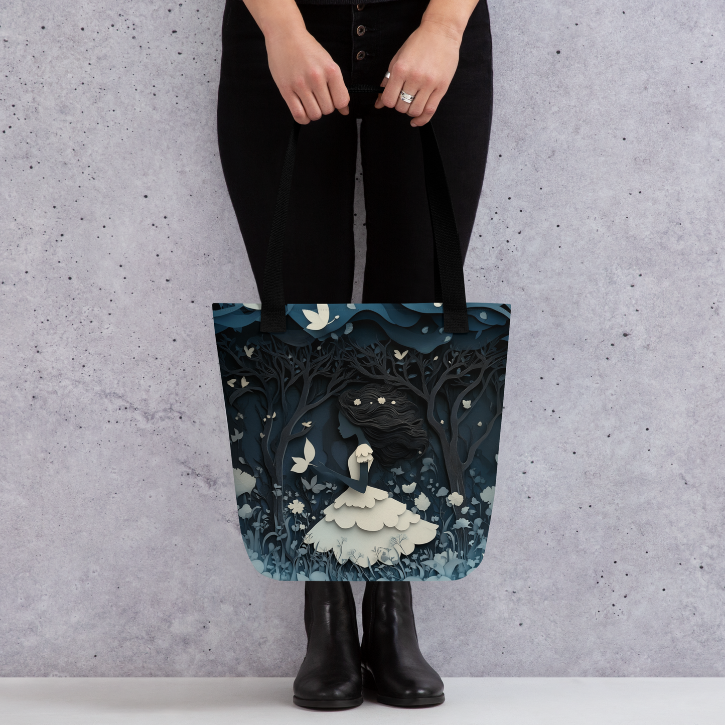 Dark Forest Tote bag 002   Dark Forest Tote bag 002 Wishstoria