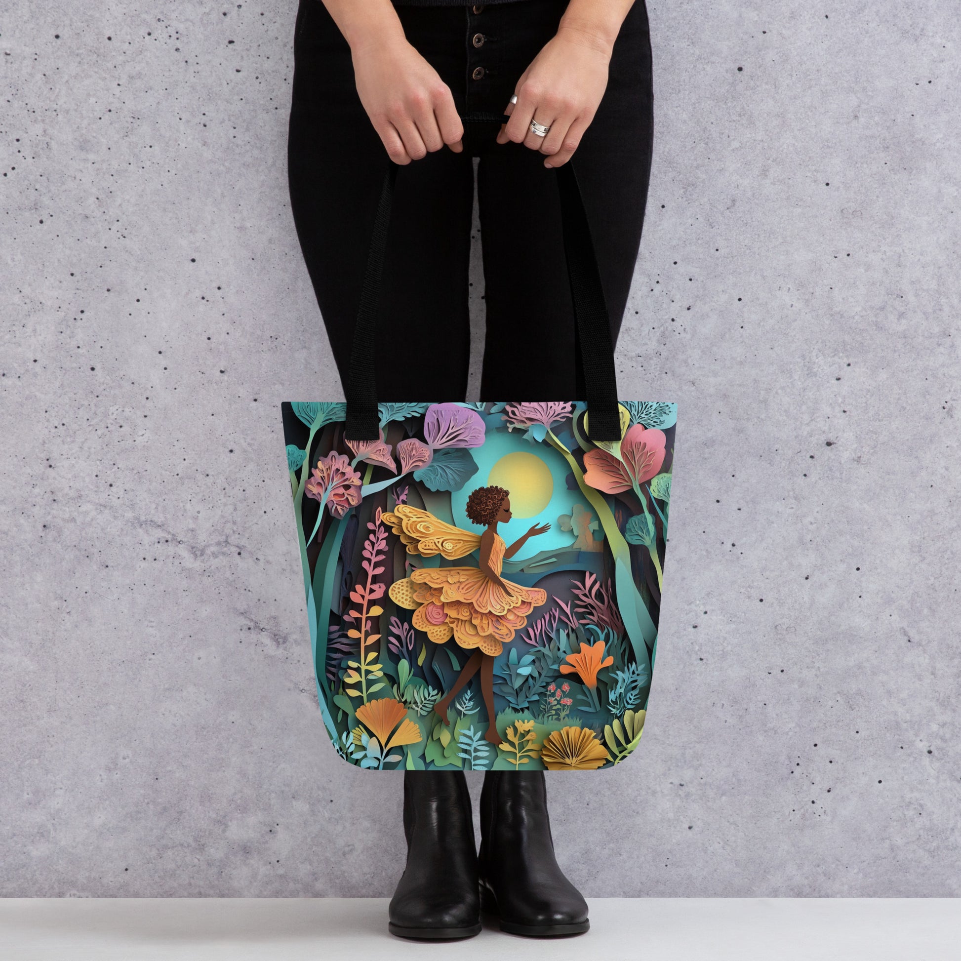 Whimsical fairy - Tote Bag   Whimsical fairy - Tote Bag Wishstoria
