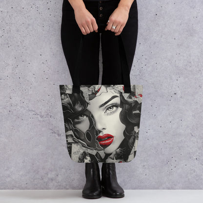 Monochrome Elegance #3 - Tote Bag