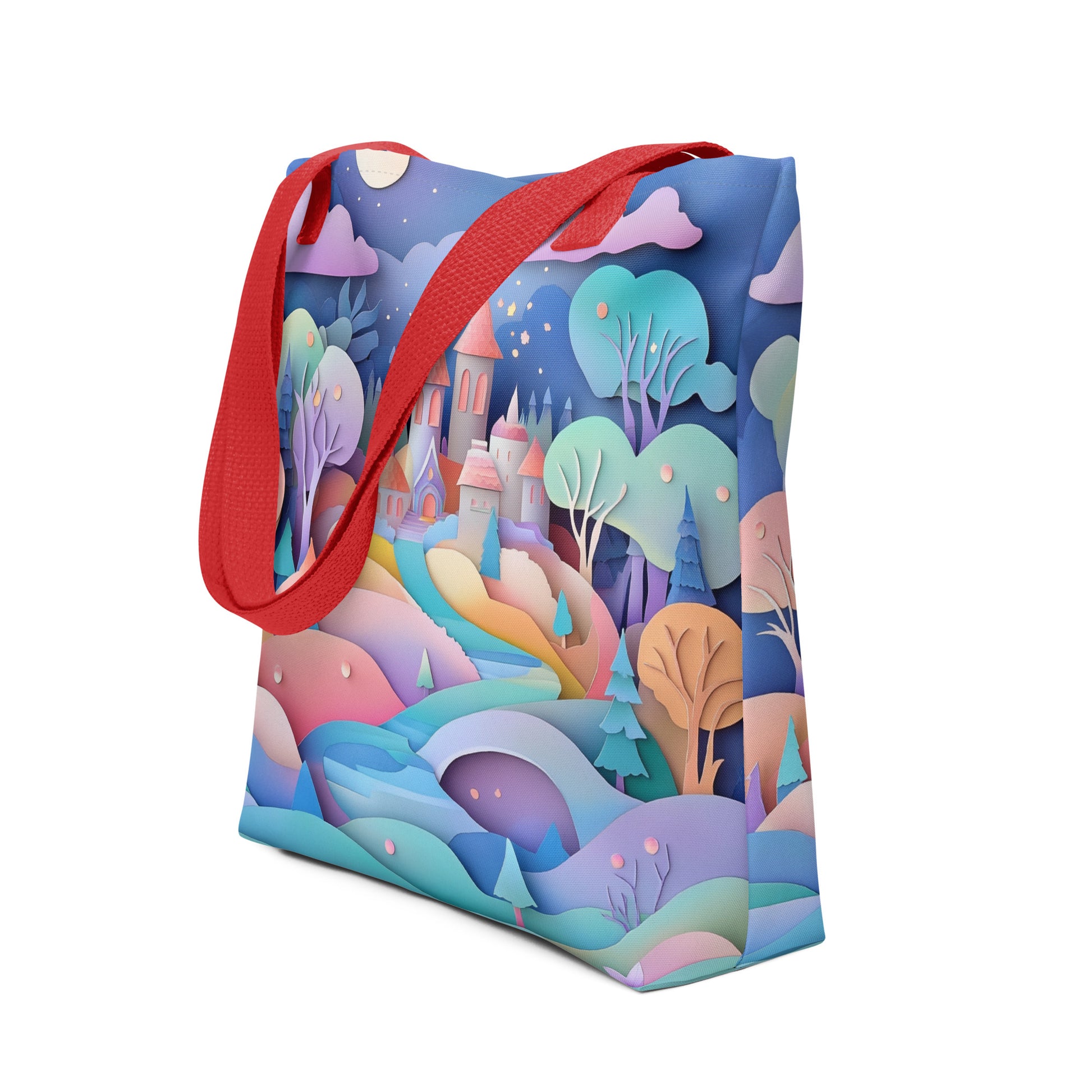 Paper Village - Tote Bag   Paper Village - Tote Bag Wishstoria