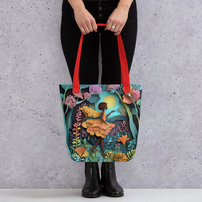 Whimsical fairy - Tote Bag   Whimsical fairy - Tote Bag Wishstoria