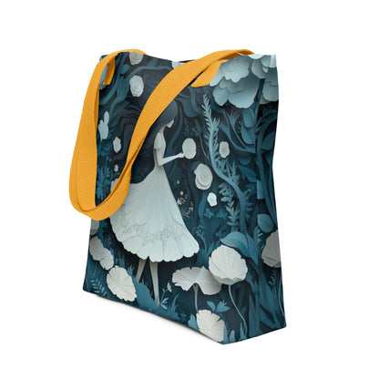 White and Blue Forest - Tote Bag   White and Blue Forest - Tote Bag Wishstoria