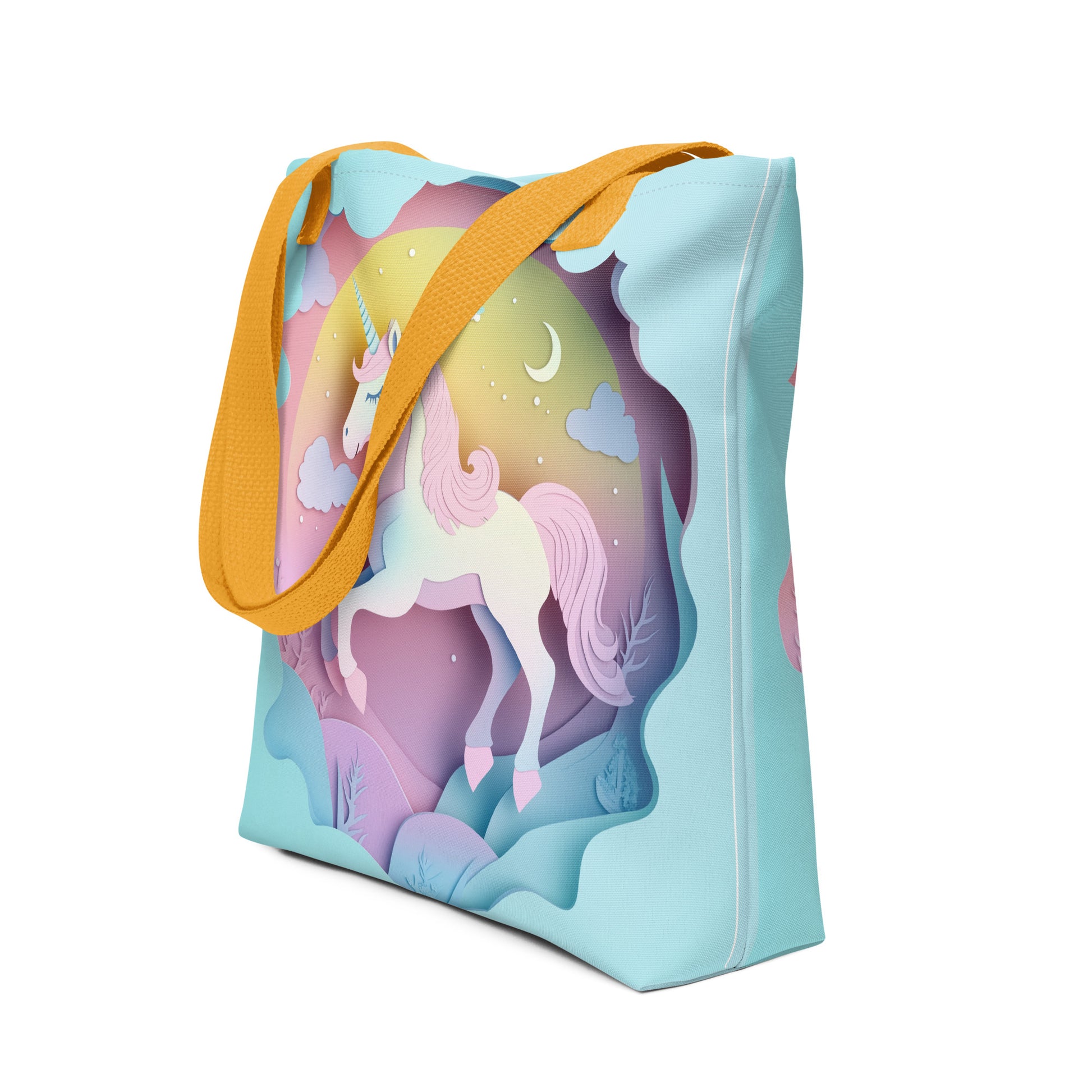 Tote Bag - Whimsical Unicorn   Tote Bag - Whimsical Unicorn Wishstoria