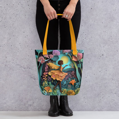 Whimsical fairy - Tote Bag   Whimsical fairy - Tote Bag Wishstoria
