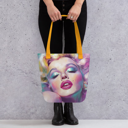 Pastel Marilyn - Tote Bag   Pastel Marilyn - Tote Bag Wishstoria