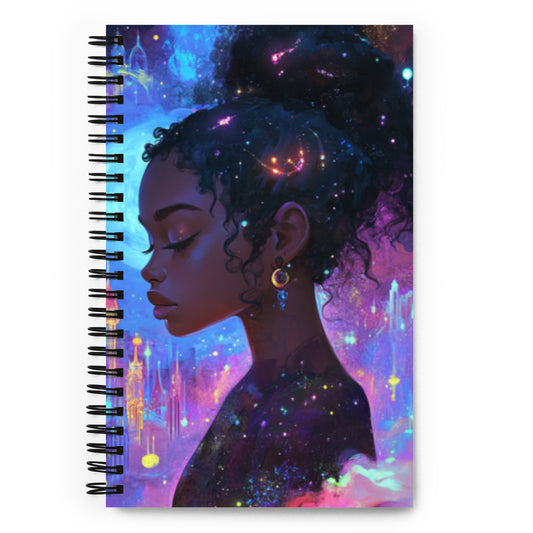 Spiral notebook - Illuminated Princess Wishstoria Stationery Store